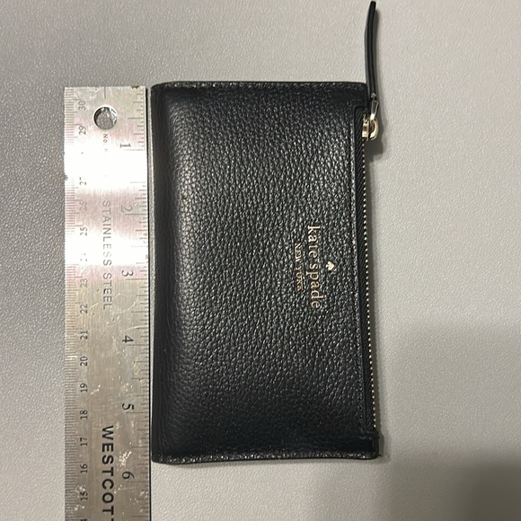 Kate Spade Slim Bifold Wallet Black - Picture 4 of 5